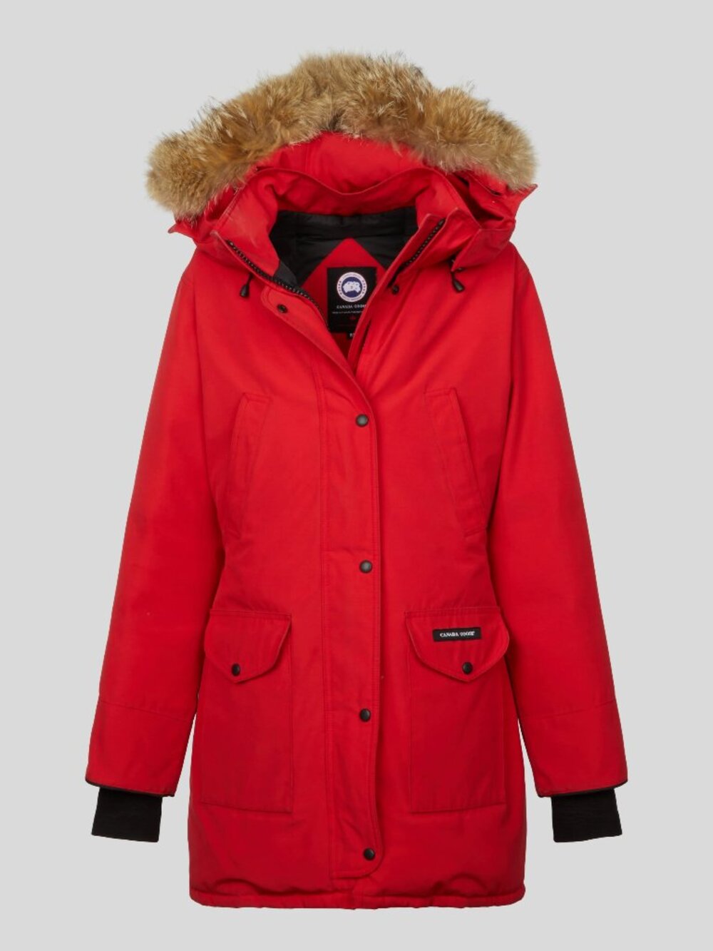 Canada Goose Women's Parka, Red Coat, Size S/P